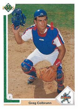 #15 Greg Colbrunn - Montreal Expos - 1991 Upper Deck Baseball