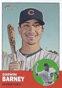 #15b Darwin Barney - Chicago Cubs - 2012 Topps Heritage Baseball