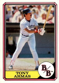 #15 Tony Armas - Boston Red Sox - 1987 Topps Boardwalk and Baseball