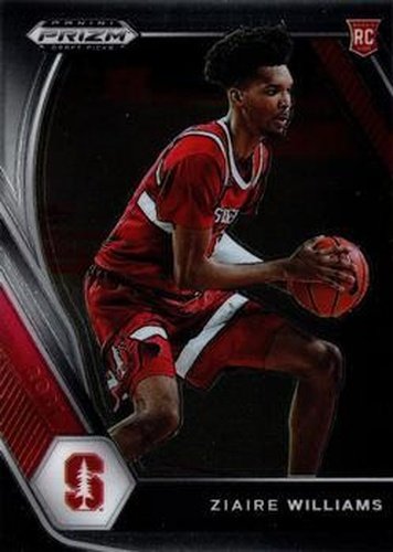 #15b Ziaire Williams - Stanford Cardinal - 2021 Panini Prizm Collegiate Draft Picks Basketball