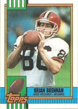 #160 Brian Brennan - Cleveland Browns - 1990 Topps Football