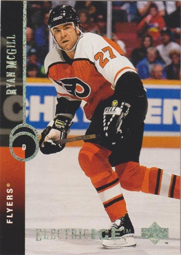 #160 Ryan McGill - Philadelphia Flyers - 1994-95 Upper Deck Hockey - Electric Ice