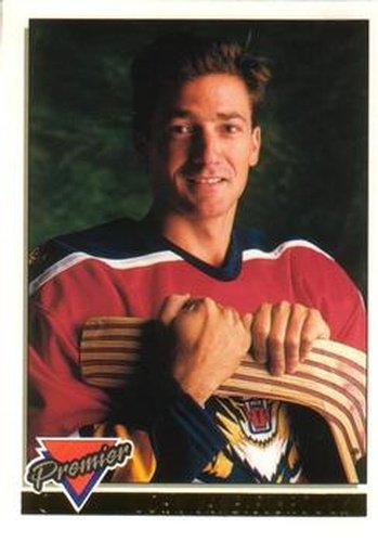 #160 John Vanbiesbrouck - Florida Panthers - 1993-94 O-Pee-Chee Premier Hockey - Gold