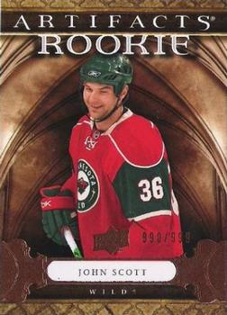 #160 John Scott - Minnesota Wild - 2009-10 Upper Deck Artifacts Hockey