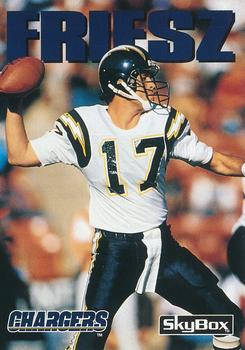 #160 John Friesz - San Diego Chargers - 1992 SkyBox Impact Football