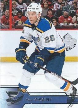 #160 Paul Stastny - St. Louis Blues - 2016-17 Upper Deck Hockey
