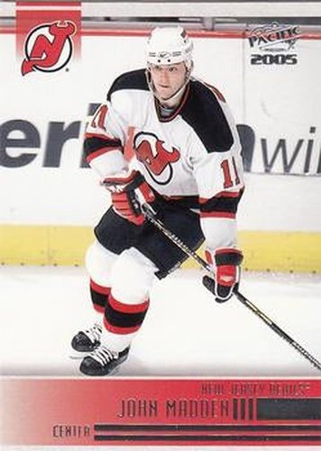 #160 John Madden - New Jersey Devils - 2004-05 Pacific Hockey