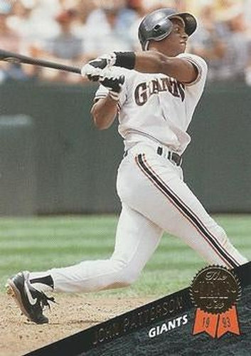 #160 John Patterson - San Francisco Giants - 1993 Leaf Baseball