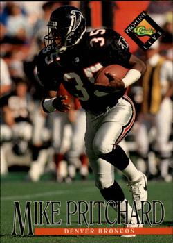 #160 Mike Pritchard - Denver Broncos - 1994 Pro Line Live Football