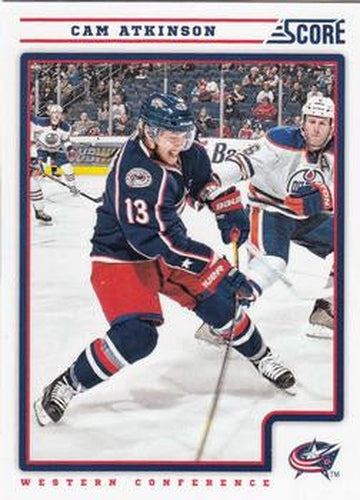 #160 Cam Atkinson - Columbus Blue Jackets - 2012-13 Score Hockey