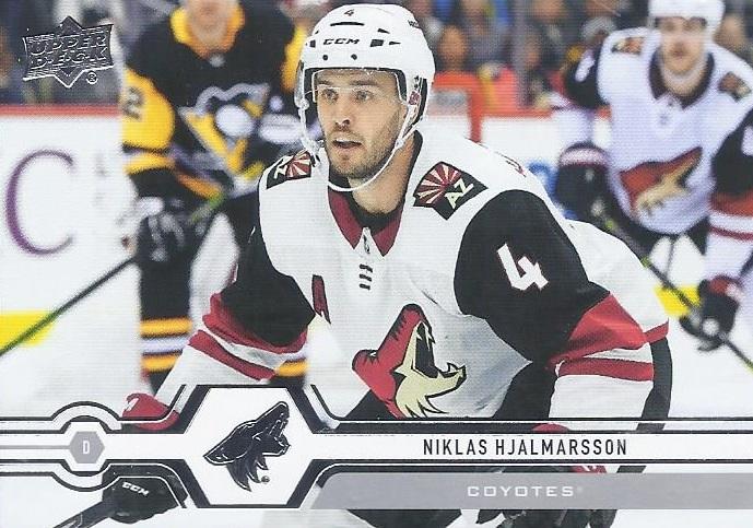 #160 Niklas Hjalmarsson - Arizona Coyotes - 2019-20 Upper Deck Hockey