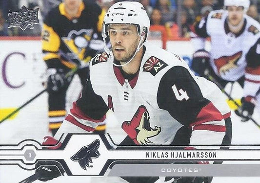 #160 Niklas Hjalmarsson - Arizona Coyotes - 2019-20 Upper Deck Hockey