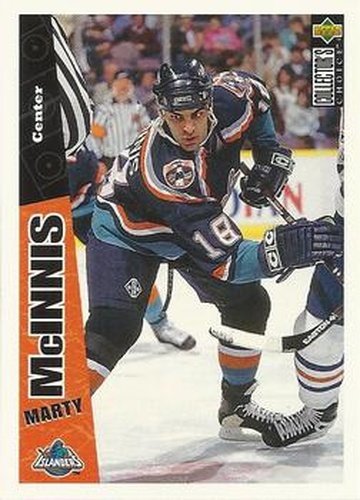 #160 Marty McInnis - New York Islanders - 1996-97 Collector's Choice Hockey