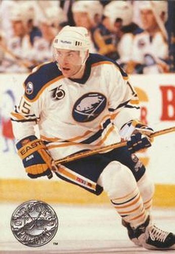 #160 Randy Wood - Buffalo Sabres - 1991-92 Pro Set Platinum Hockey