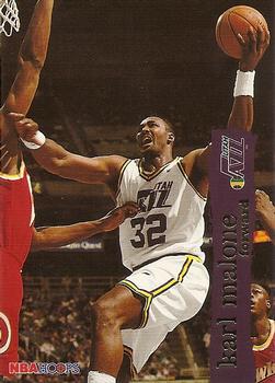 #160 Karl Malone - Utah Jazz - 1995-96 Hoops Basketball