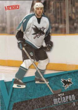#160 Kyle McLaren - San Jose Sharks - 2003-04 Upper Deck Victory Hockey