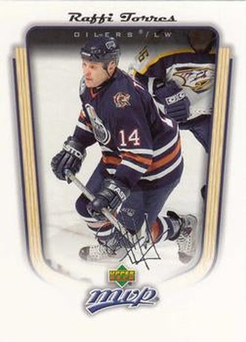 #160 Raffi Torres - Edmonton Oilers - 2005-06 Upper Deck MVP Hockey