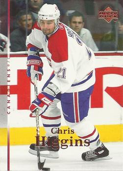 #160 Chris Higgins - Montreal Canadiens - 2007-08 Upper Deck Hockey