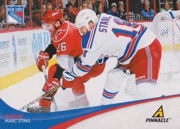 #160 Marc Staal - New York Rangers - 2011-12 Panini Pinnacle Hockey