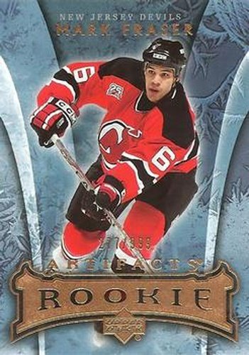 #160 Mark Fraser - New Jersey Devils - 2007-08 Upper Deck Artifacts Hockey