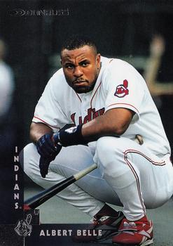 #160 Albert Belle - Cleveland Indians - 1997 Donruss Baseball