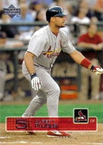 #160 Albert Pujols - St. Louis Cardinals - 2003 Upper Deck Baseball