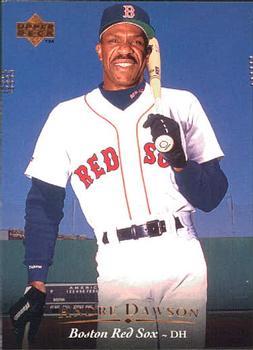 #160 Andre Dawson - Boston Red Sox - 1995 Upper Deck Baseball