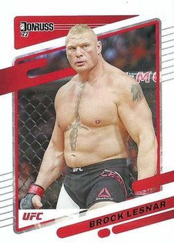 #160 Brock Lesnar - 2022 Donruss UFC MMA
