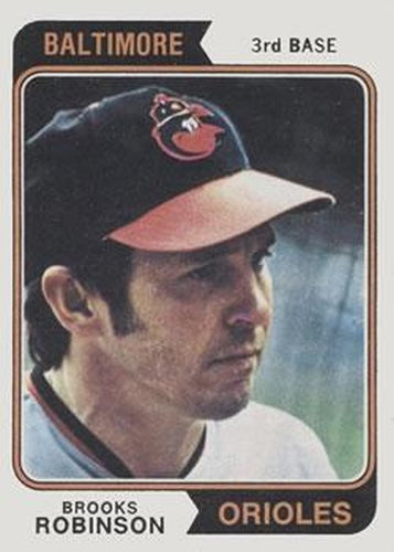 #160 Brooks Robinson - Baltimore Orioles - 1974 Topps Baseball