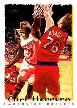 #160 Carl Herrera - Houston Rockets - 1994-95 Topps Basketball