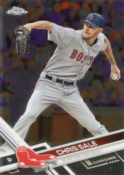 #160 Chris Sale - Boston Red Sox - 2017 Topps Chrome Baseball
