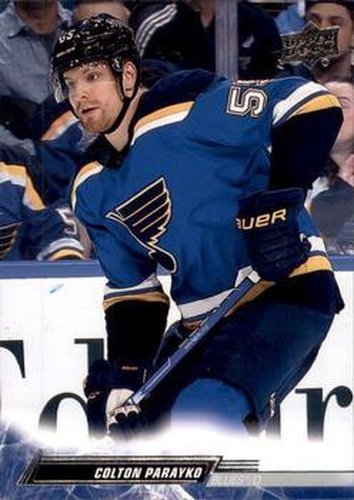 #160 Colton Parayko - St. Louis Blues - 2022-23 Upper Deck Hockey