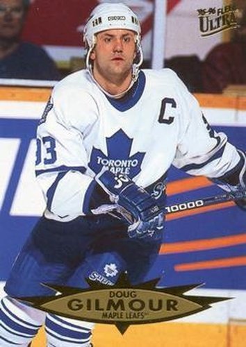 #160 Doug Gilmour - Toronto Maple Leafs - 1995-96 Ultra Hockey