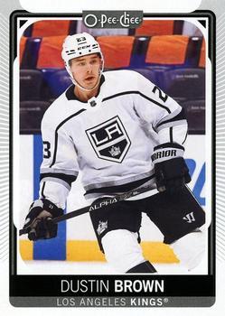 #160 Dustin Brown - Los Angeles Kings - 2021-22 O-Pee-Chee Hockey