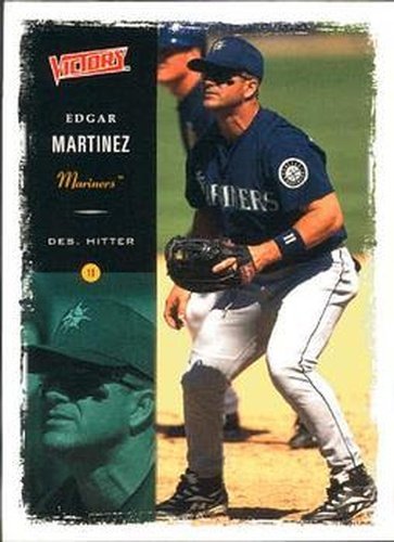 #160 Edgar Martinez - Seattle Mariners - 2000 Upper Deck Victory Baseball