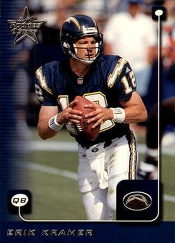 #160 Erik Kramer - San Diego Chargers - 1999 Leaf Rookies & Stars Football
