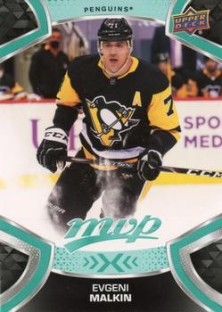 #160 Evgeni Malkin - Pittsburgh Penguins - 2021-22 Upper Deck MVP Hockey