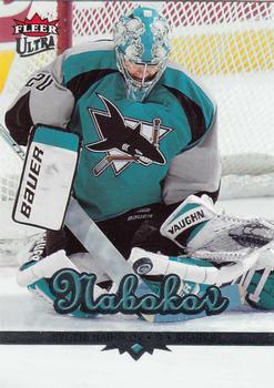 #160 Evgeni Nabokov - San Jose Sharks - 2005-06 Ultra Hockey