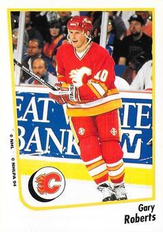 #160 Gary Roberts - Calgary Flames - 1994-95 Panini Hockey Stickers