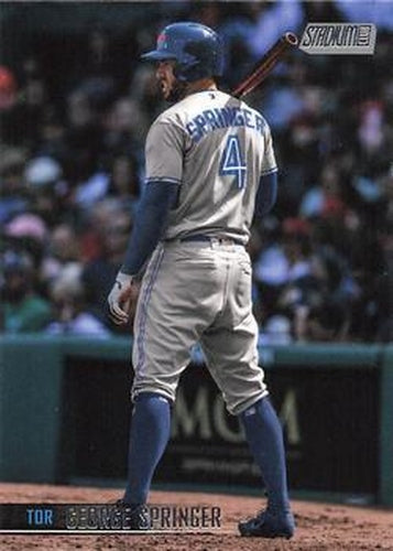 #160 George Springer - Toronto Blue Jays - 2021 Stadium Club Baseball