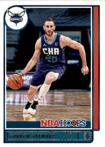 #160 Gordon Hayward - Charlotte Hornets - 2021-22 Hoops Basketball