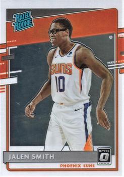 #160 Jalen Smith - Phoenix Suns - 2020-21 Donruss Optic Basketball