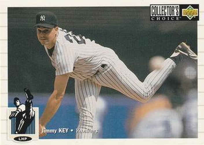 #160 Jimmy Key - New York Yankees - 1994 Collector's Choice Baseball