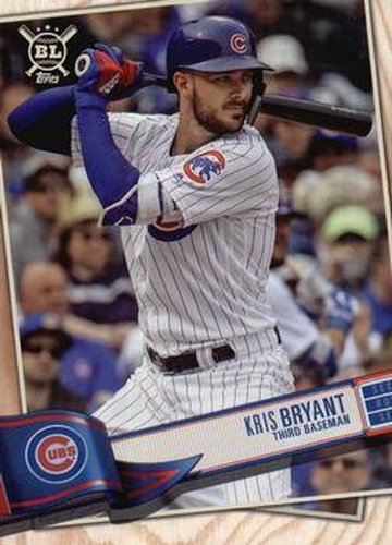 #160 Kris Bryant - Chicago Cubs - 2019 Topps Big League Baseball
