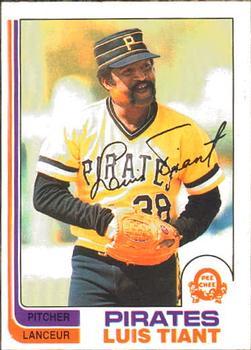 #160 Luis Tiant - Pittsburgh Pirates - 1982 O-Pee-Chee Baseball