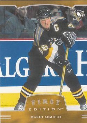 #160 Mario Lemieux - Pittsburgh Penguins - 2002-03 Be a Player First Edition Hockey