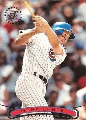 #160 Mark Grace - Chicago Cubs - 1996 Stadium Club Baseball