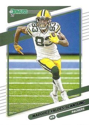 #160 Marquez Valdes-Scantling - Green Bay Packers - 2021 Donruss Football