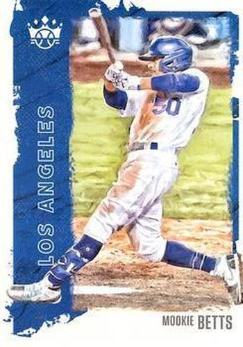 #160 Mookie Betts - Los Angeles Dodgers - 2021 Panini Diamond Kings Baseball