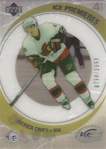 #160 Patrick Eaves - Ottawa Senators - 2005-06 Upper Deck Ice Hockey